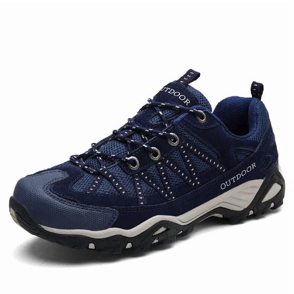 Unisex Outdoor Hiking Shoes Breathable Non Slip Trail Sneakers with Durable Grip Sole for Trekking Camping Climbing Walking Travel and Off Road Adventures