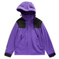 thumbnail image 1 of Unisex Outdoor Hooded Jacket Windproof Loose Fit Mountaineering Top with Functional Pockets for Hiking Travel, 1 of 4