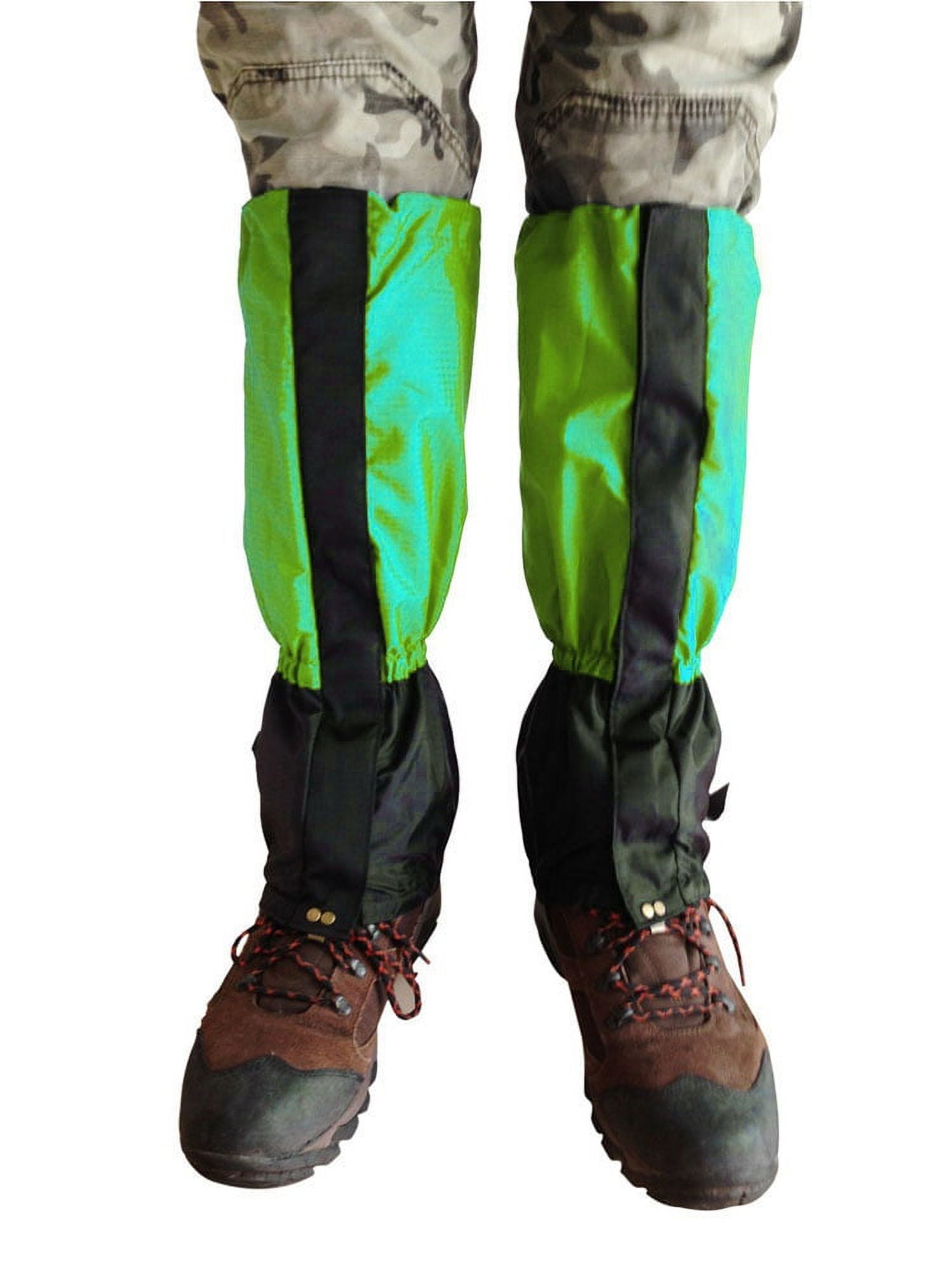 Unisex Outdoor Leggings Gaiters Leggings Cover, Waterproof Snowproof Antitear for Hiking