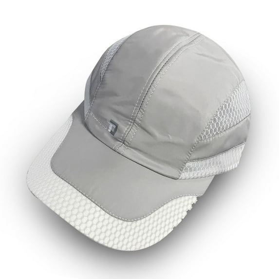 Unisex Outdoor Performance Baseball Cap - Breathable Mesh Sun Hat with Uv Protection & Moisture-Wicking Under 5$, Yubnlvae Men Women Solid Cap Mesh Quick Drying Adjustable , Grey, One Size