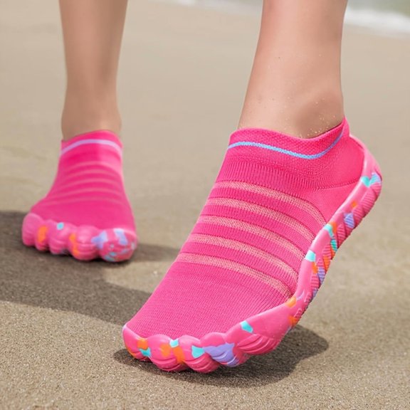 Unisex Outdoor Wading Shoes, Stretchable Quick-Dry Water Footwear for Hiking, Rafting, Snorkeling, Swimming, Beach Activities, Fitness and Yoga