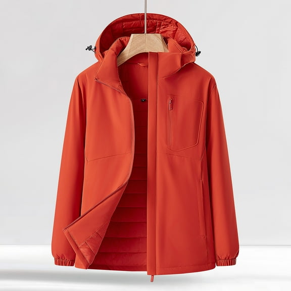 Unisex Outdoor Waterproof Jacket – Warm Loose-Fit Workwear & Mountaineering Coat for Men & Women