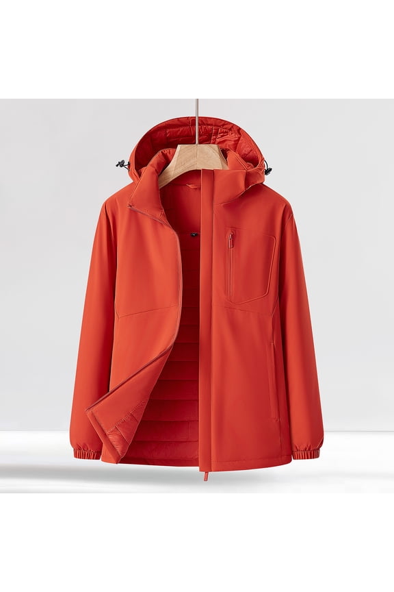 Unisex Outdoor Waterproof Jacket – Warm Loose-Fit Workwear & Mountaineering Coat for Men & Women