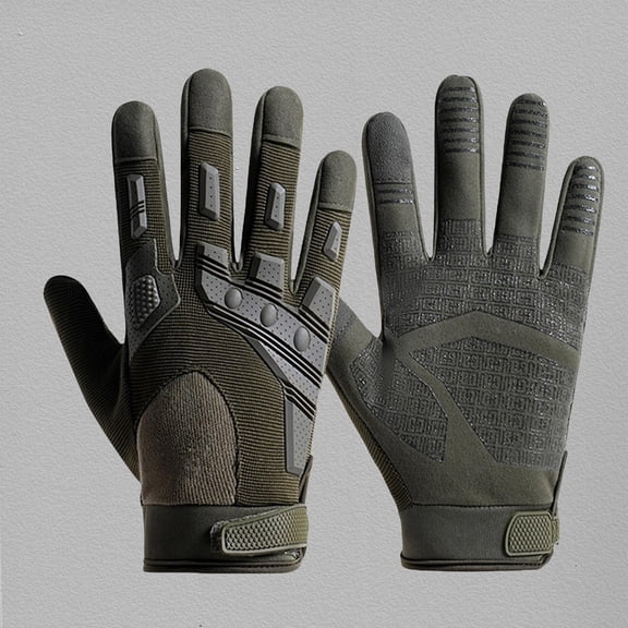 Unisex Outdoor Work Gloves Wrist Training Anti Wear Protective Comfortable Breathable Cycling Fitness Finger Exposed Gloves for Women Men