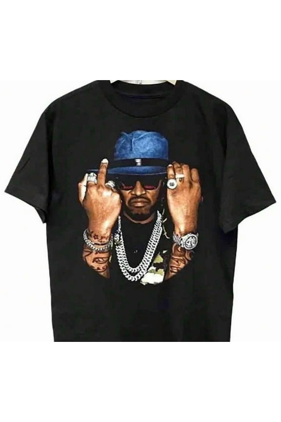 Unisex Oversized Rap Graphic Tee – Vintage Hip Hop Cotton T-Shirt | S-5XL