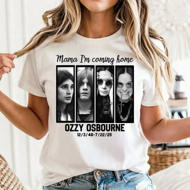 Unisex Ozzy Osbourne, No More Tour, Mama I'm Coming Home Graphic T-Shirt, Sizes S-5XL, Tbun