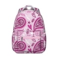 thumbnail image 1 of Unisex Paisley Print Backpack – Versatile Paisley Gift for Women & Men, Durable School Bookbag, Waterproof Laptop Compartment, Great for Commuting, 1 of 6