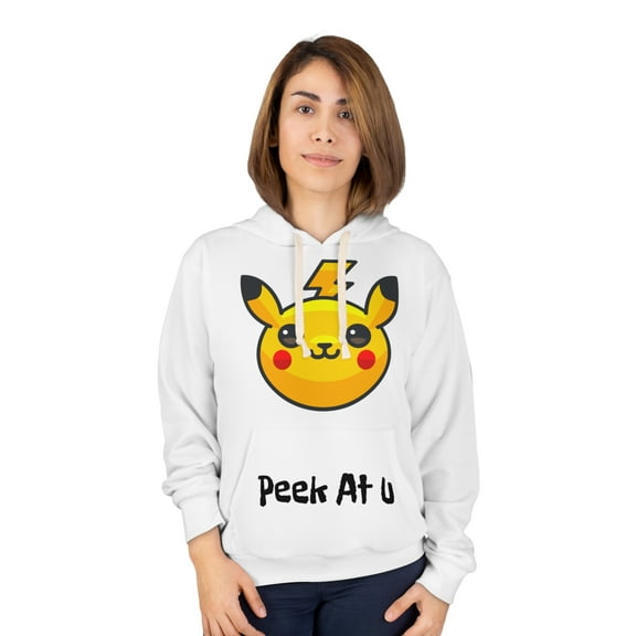 Unisex "Peek At U" Pullover Hoodie