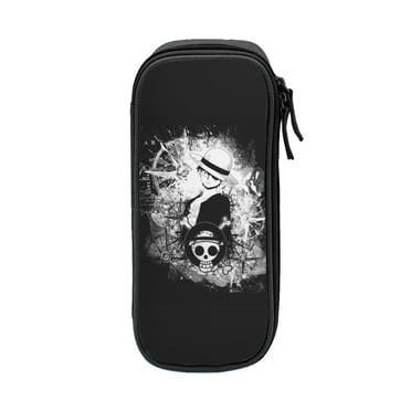 Unisex Pencil-Box, Dark Knight Multi Function Student Pencil Case / Stationery Bag / Cosmetic Bag/ Pen Bag Black