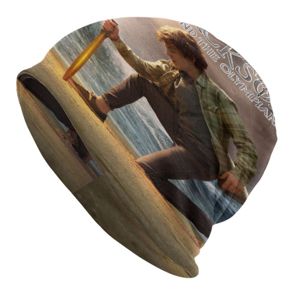 Unisex Percy Jack-so Knitted Hat Warm Slouchy Knit Hat Headwear Skull Hat for Men Women