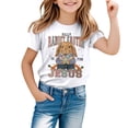 thumbnail image 1 of Unisex Personalized Easter Print T Shirt White 6Y-7Y, 1 of 4