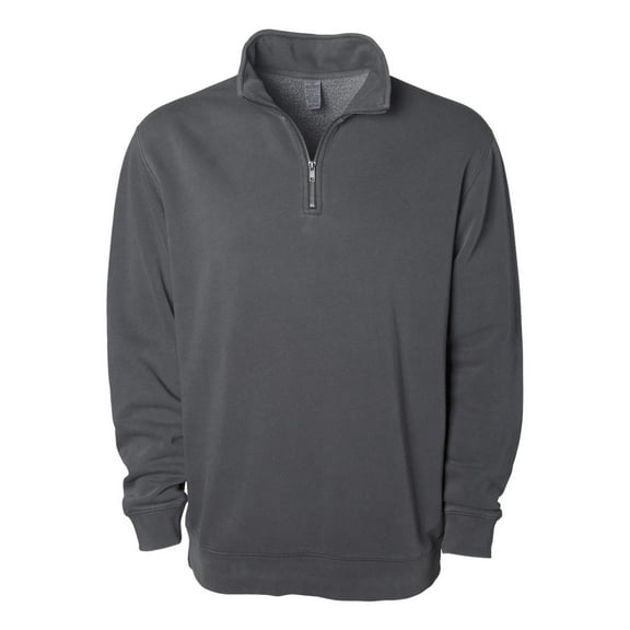 Unisex Pigment-Dyed Quarter-Zip Pullover