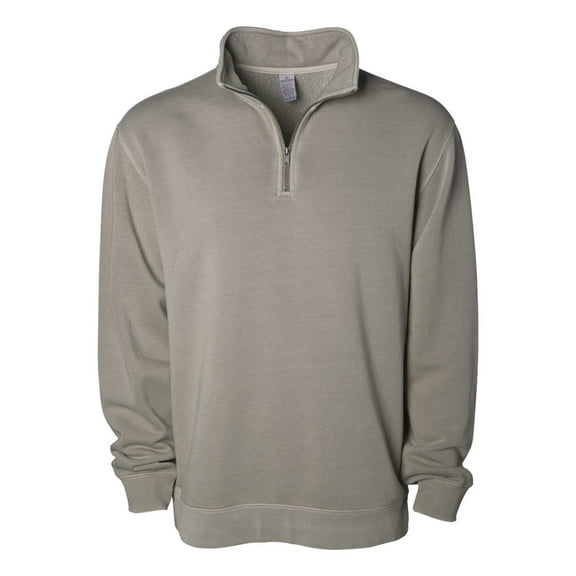 Unisex Pigment-Dyed Quarter-Zip Pullover