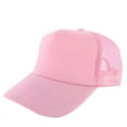 thumbnail image 1 of Unisex Plain Blank Mesh Baseball Hip-Hop Curved Visor Hat, 1 of 3
