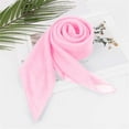 thumbnail image 1 of Unisex Plain Square Scarf Solid Color Wrap-Around Scarf Red Scarf Versatile Neck Scarf Plain Square Scarf Washbasin Thin Scarf Soft Comfortable Scarf Multicolor Fashion Scarf Lightweight Scarf, 1 of 3