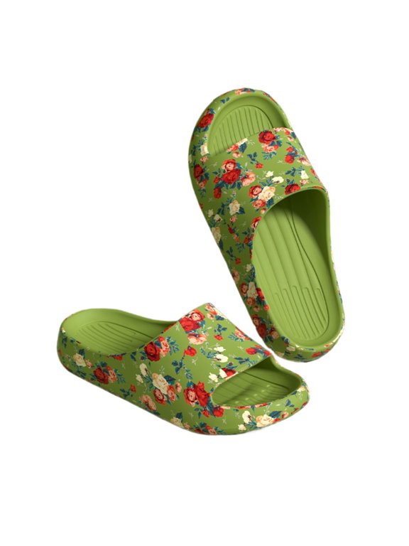 Unisex Platform Slide Sandals Non Slip House Slippers Indoor Outdoor Comfort Slides