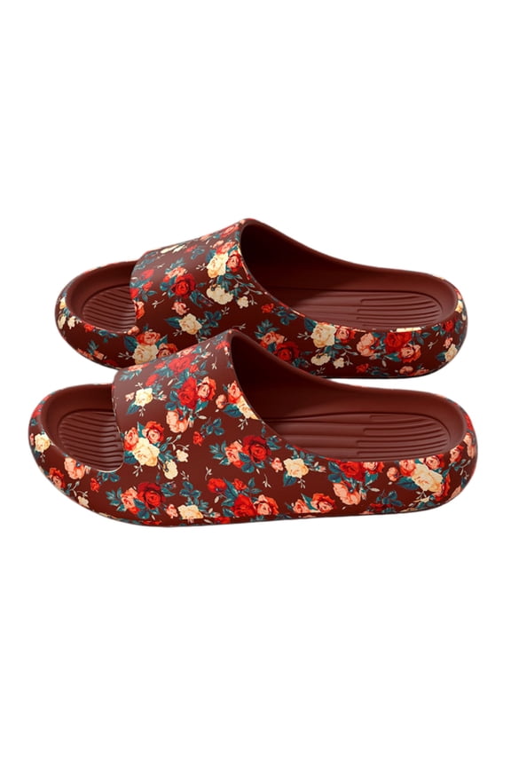 Unisex Platform Slide Sandals Non Slip House Slippers Indoor Outdoor Comfort Slides