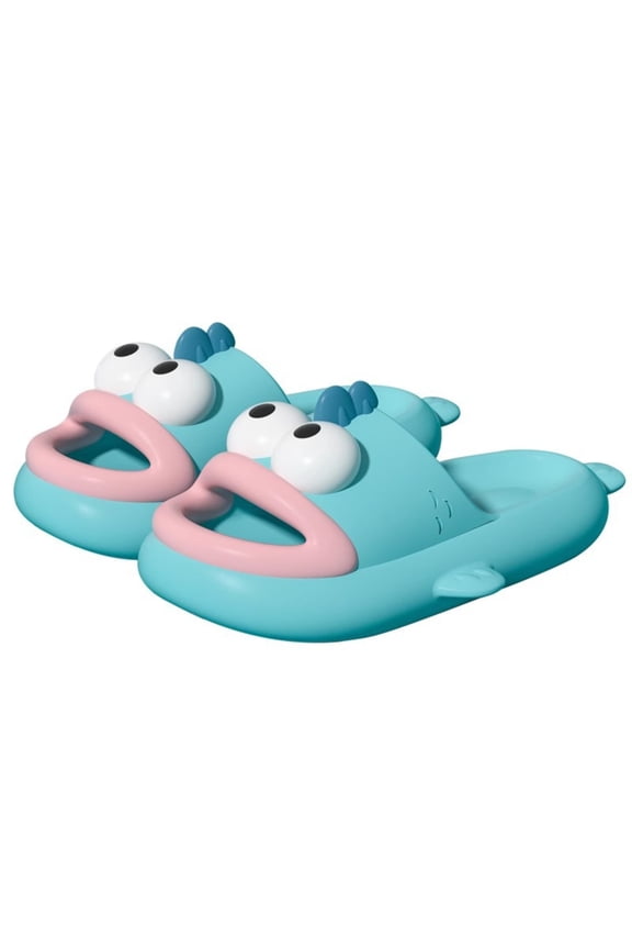 Unisex Platform Slides, Thick Sole Slip-Resistant Indoor Outdoor Sandals