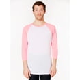 thumbnail image 1 of Unisex Poly-Cotton 3/4 Sleeve Raglan T-shirt, 1 of 1