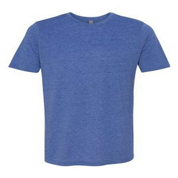 Unisex Poly/Cotton Crew - ROYAL - L