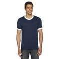 thumbnail image 1 of Unisex Poly-Cotton Short-Sleeve Ringer T-Shirt, 1 of 3
