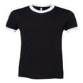 thumbnail image 1 of Unisex Poly-Cotton Short-Sleeve Ringer T-Shirt, 1 of 3