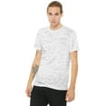 thumbnail image 1 of Unisex Poly-Cotton Short-Sleeve T-Shirt - WHITE MARBLE - L, 1 of 4