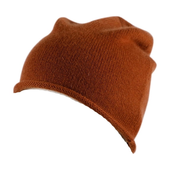 Unisex Pom Pom Knit Beanie Large Size Fits Cold Hat Slouchy Style Soft Stretch Warm for Daily Casual Wear and Autumn Winter for Men and Women Light Brown One Size