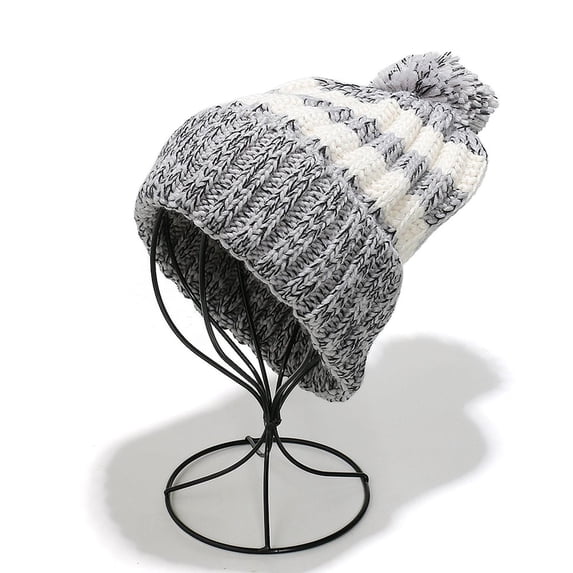 Unisex Pom Pom Team Beanie Chunky Beanie for Men & Women, Cozy Insulation Cold Weather Gear