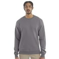 thumbnail image 1 of Unisex Powerblend Crewneck Long Sleeve Sweatshirt, 50/25/25 Cotton/Polyester/Recycled Polyester Fleece Winter Sweater (Stone-Grey , L), 1 of 8
