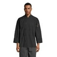 thumbnail image 1 of Unisex Powerhouse Pro Vent Chef Coat with Mesh, Black - Extra Small, 1 of 1