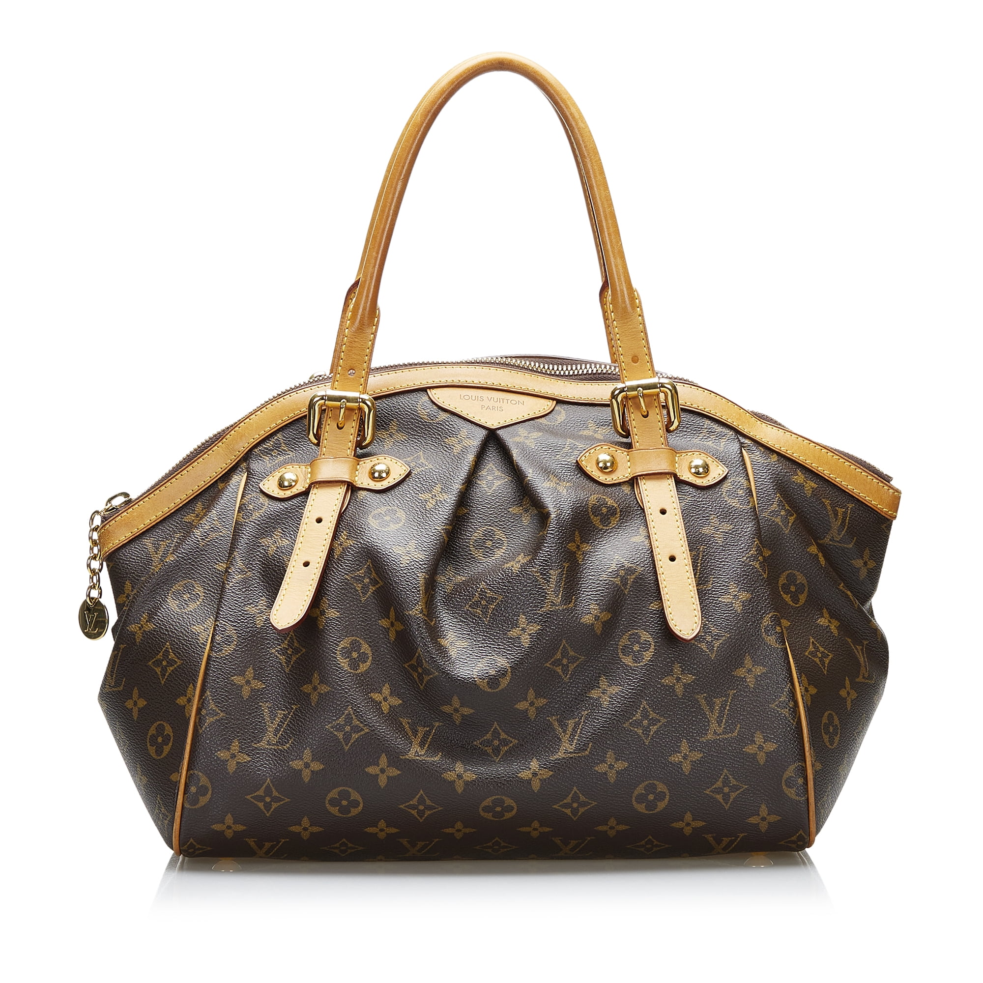 Louis Vuitton  Brown Canvas Shoulder Bag (Pre-Owned)