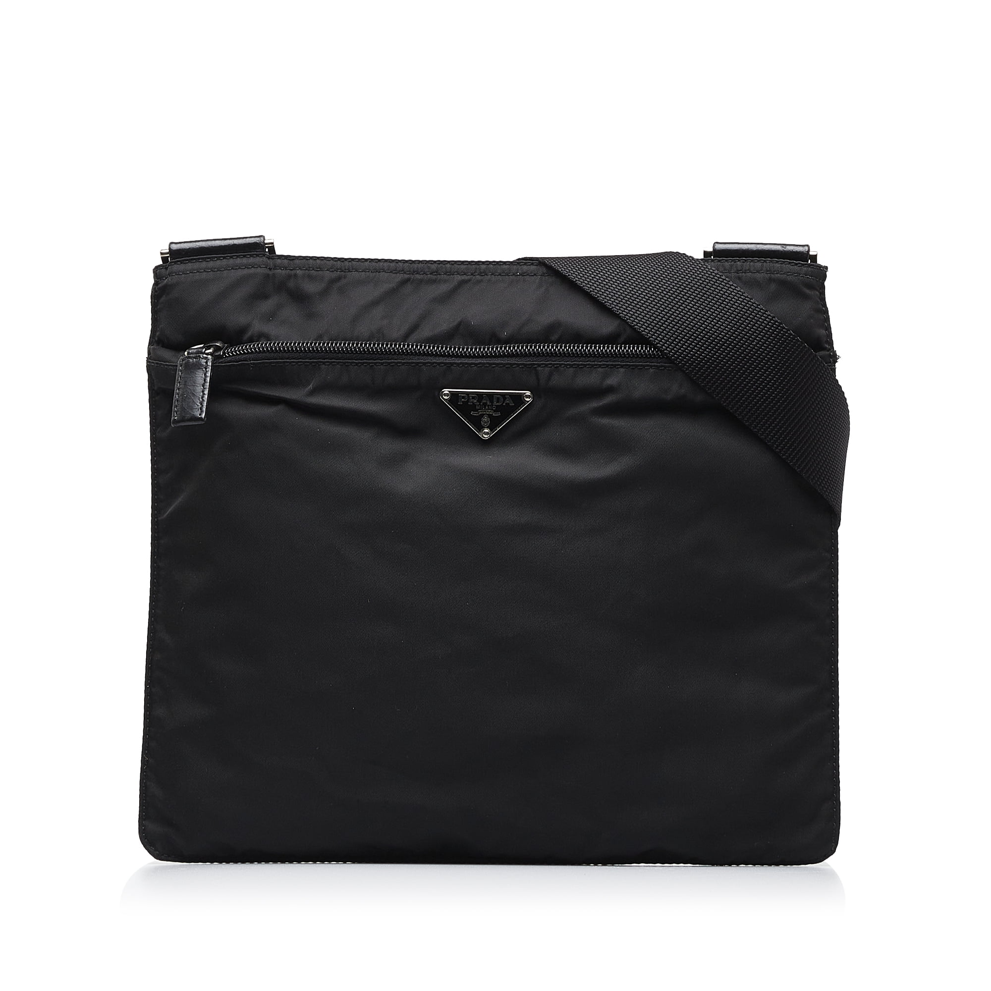 Unisex PreOwned Authenticated Prada Tessuto Crossbody Nylon Fabric
