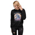 thumbnail image 1 of Unisex Premium Sweatshirt 100 Magical Days Of School Cute Unicorn Kid (Black, S), 1 of 6