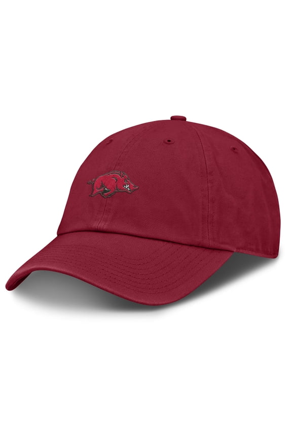 NCAA Arkansas Razorbacks Unisex Adjustable Hat - Red