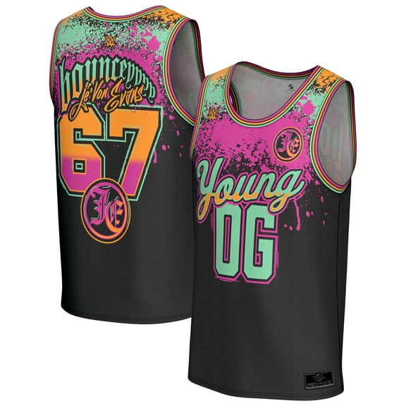 Unisex ProSphere Black Je'Von Evans Basketball Fashion Jersey