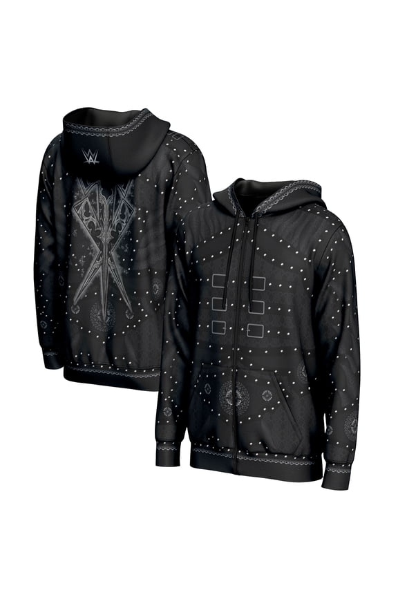 Unisex ProSphere Black The Undertaker Full-Zip Hoodie