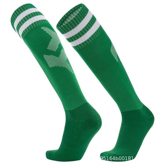 Unisex Professional Soccer Grip Socks – Non-Slip Over-the-Calf Football Socks with Quick-Dry Breathable Athletic Performance Design
