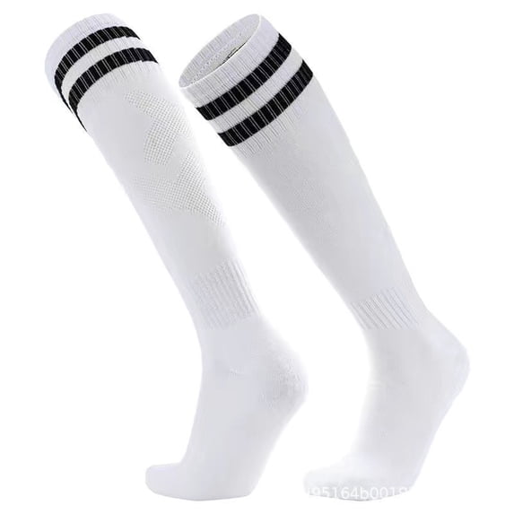 Unisex Professional Soccer Grip Socks – Non-Slip Over-the-Calf Football Socks with Quick-Dry Breathable Athletic Performance Design