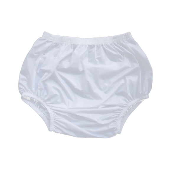 Unisex Pull-On Plastic Pants 3 Pack - Waterproof Protective Underwear for Adults, Comfortable & Reusable Incontinence Pants with Loose Design, Quiet PVC Material