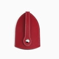 thumbnail image 1 of Unisex Pull Type Mini Leather Keychain Pouch Key Wallets Key Holder Case Key Bag RED, 1 of 6