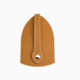 thumbnail image 1 of Unisex Pull Type Mini Leather Keychain Pouch Key Wallets Key Holder Case Key Bag YELLOW, 1 of 6