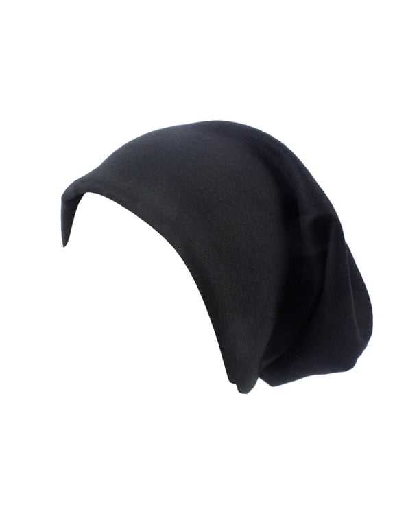 Unisex Pullover Baseball Caps Street Hop Casual Loose Knit Hats for Men Women Sports Daily Wear, Black