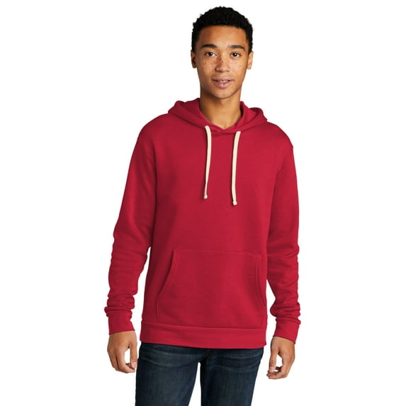 Unisex Pullover Hooded Sweatshirt - RED - 2XL