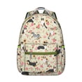 thumbnail image 1 of "Unisex Puppy Design Backpack - Large Capacity School Bag for High School & University, Waterproof Material & Anti-Theft Zipper, Pet Lover Essential", 1 of 6