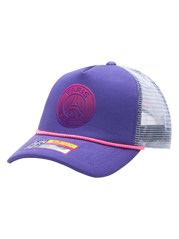 Unisex Purple Paris Saint-Germain Serve Trucker Adjustable Hat