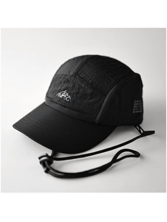 Unisex Quick Dry Baseball Cap, Lightweight Drawstring Sun Hat, Outdoor Hiking Camping Visor Cap for Summer