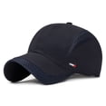 thumbnail image 1 of Unisex Quick Dry Cotton Sun Hat Baseball Cap Snapback Hats Mesh NAVY, 1 of 8