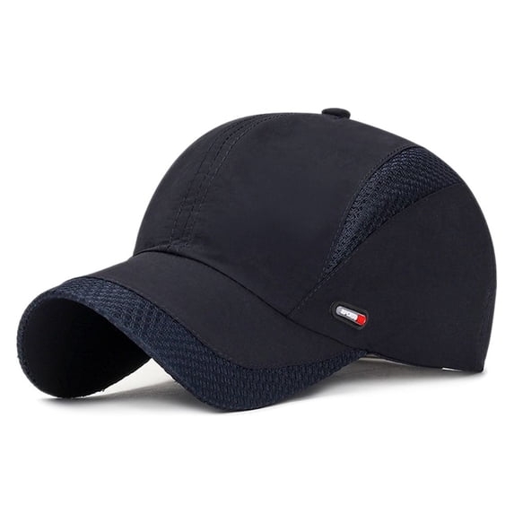 Unisex Quick Dry Cotton Sun Hat Baseball Cap Snapback Hats Mesh NAVY