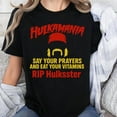 thumbnail image 1 of Unisex RIP Hulk Hogan 1953-2025 - Say Your Prayers Eat Your Vitamins T-Shirt, Sizes S-5XL, Tbun, 1 of 5